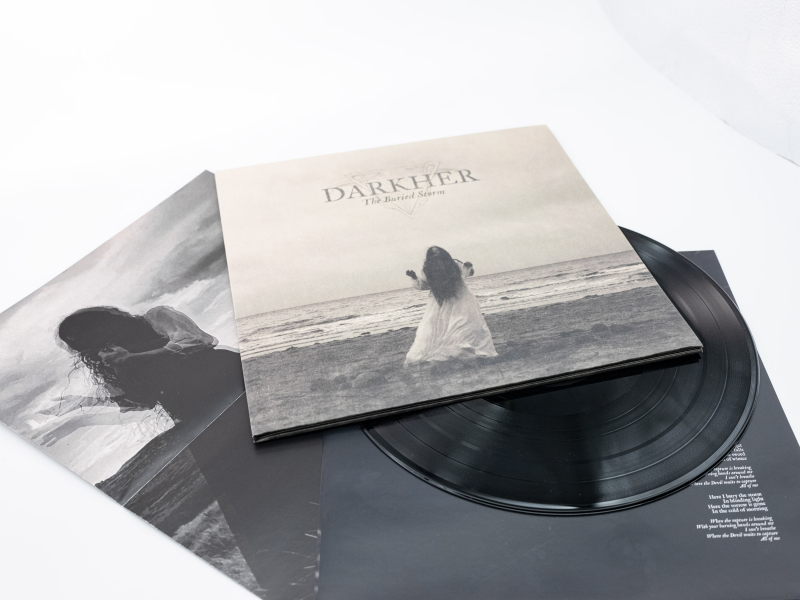 Darkher - The Buried Storm Vinyl Gatefold LP  |  Black