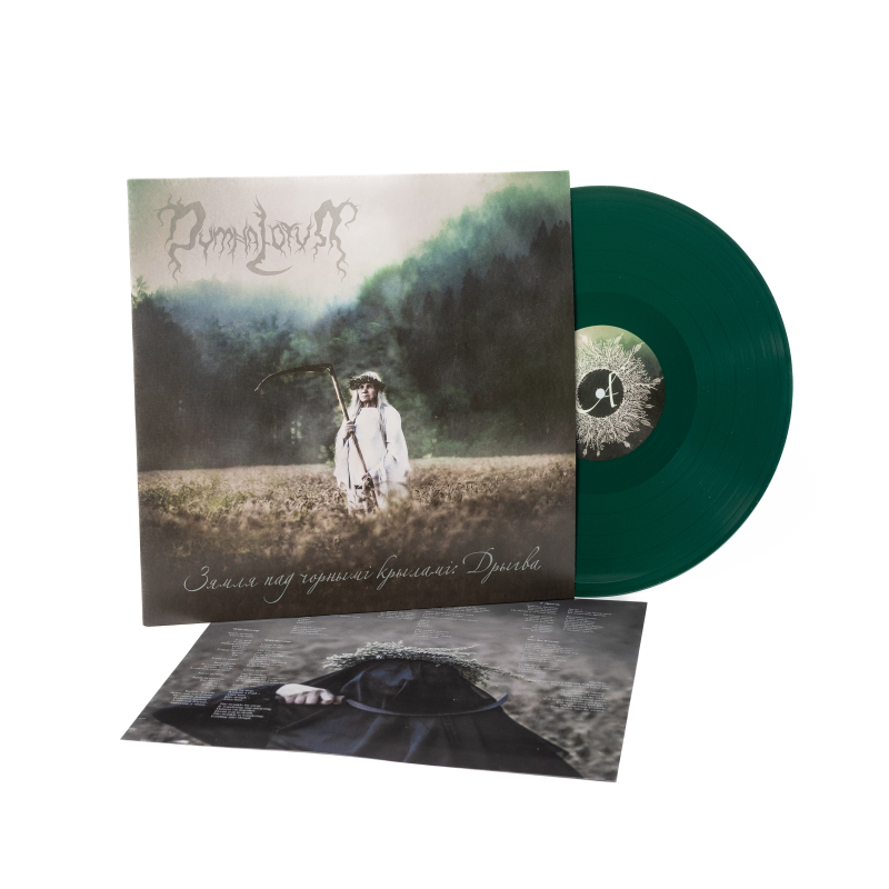 Dymna Lotva - Зямля Пад Чорнымі Крыламі: Дрыгва (The Land Under The Black Wings: Swamp) Vinyl LP  |  Dark Green