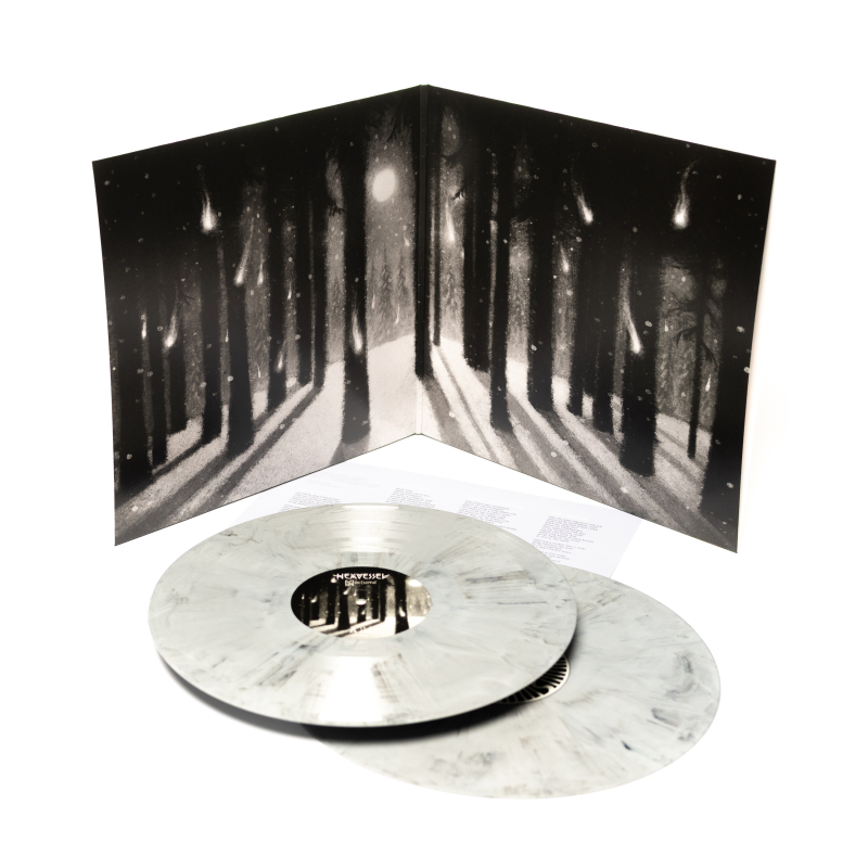 Hexvessel - Nocturne Vinyl 2-LP Gatefold  |  Grey/Black Marble