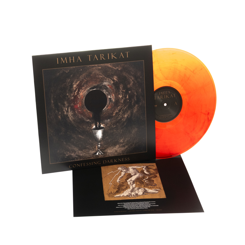 Imha Tarikat - Confessing Darkness Vinyl LP  |  Red/Black Marble