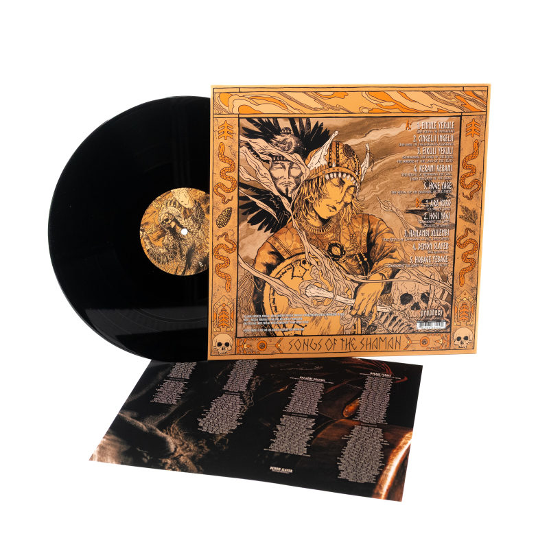 Nytt Land - Songs Of The Shaman Vinyl LP  |  Black