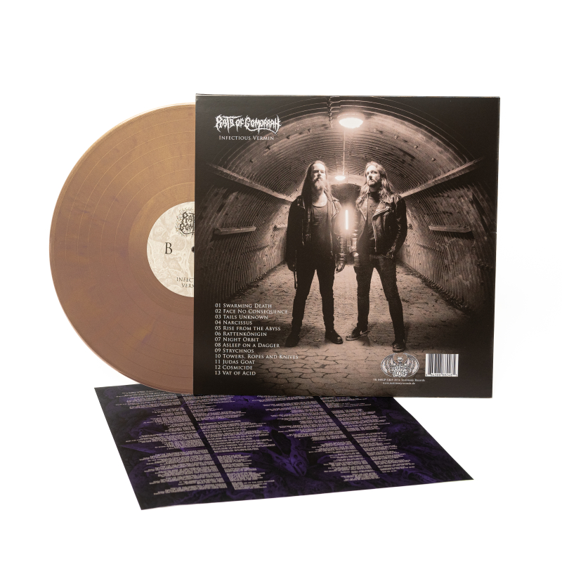 Rats Of Gomorrah - Infectious Vermin Vinyl LP  |  Purple/Gold Marble