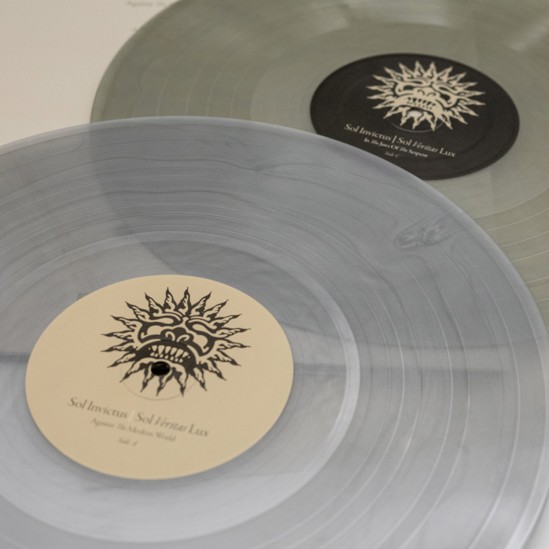 Sol Invictus - Sol Veritas Lux Vinyl 2-LP Gatefold  |  Clear/Silver Mixed