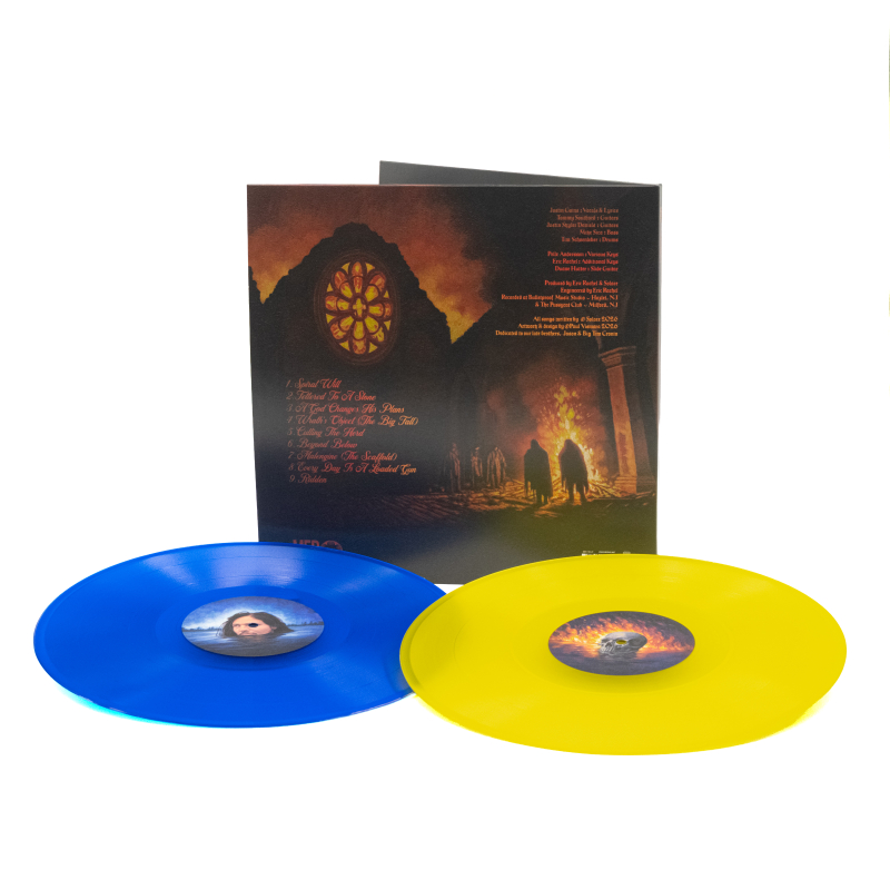 Solace - Fading Failing Ruin Vinyl 2-LP Gatefold  |  Blue/Yellow