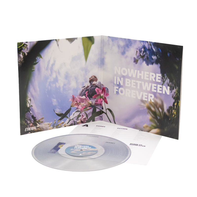 Lantlos - Nowhere In Between Forever Vinyl Gatefold LP  |  Crystal Clear