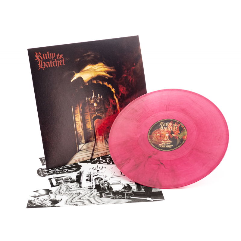 Ruby The Hatchet - Fear Is a Cruel Master Vinyl LP  |  Pink/Black Marble
