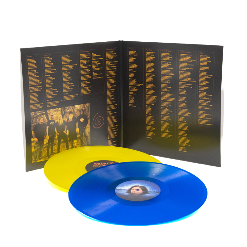 Solace - Fading Failing Ruin Vinyl 2-LP Gatefold  |  Blue/Yellow