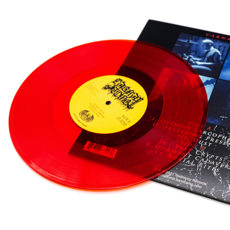 Carnal Tomb - Osseous Sarcophagus Vinyl 10"  |  Red