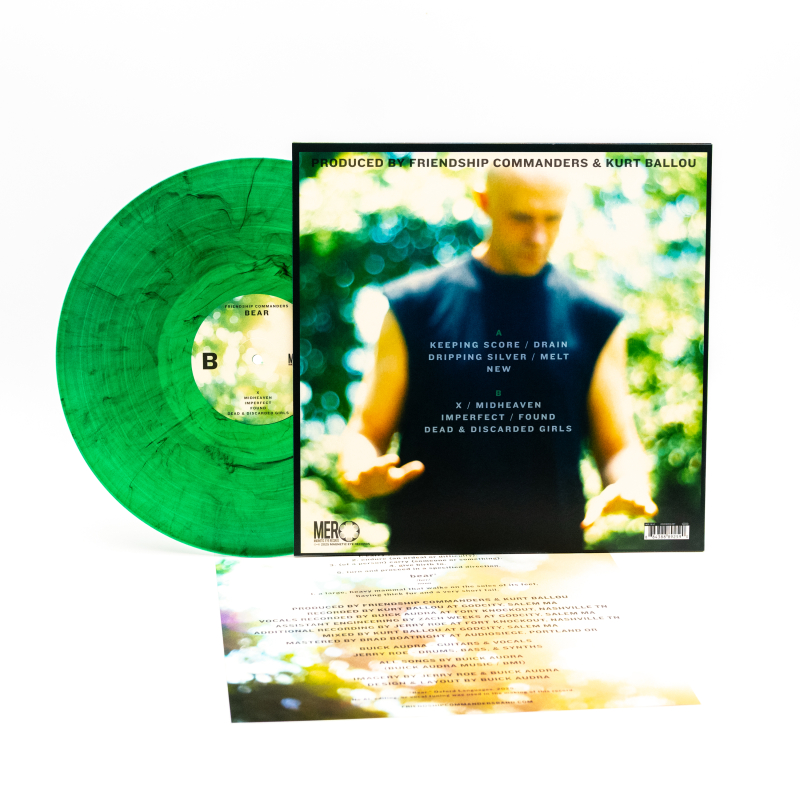 Friendship Commanders - Bear Vinyl LP  |  Green/Black Marble