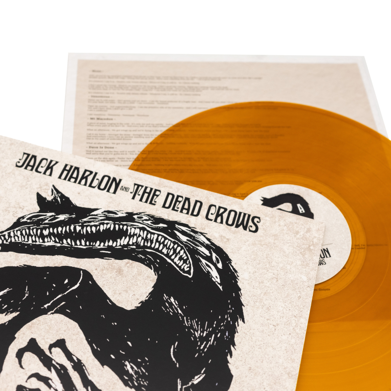 Jack Harlon & The Dead Crows - Inexorable Opposites Vinyl LP  |  Yellow transparent
