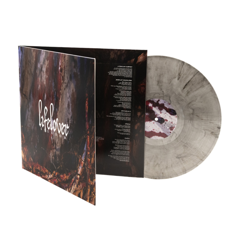 Lifelover - Sjukdom Vinyl Gatefold LP  |  Silver/Black Marble