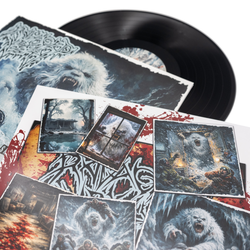 Ravaged By The Yeti - Snowbound Horror Vinyl LP  |  Black