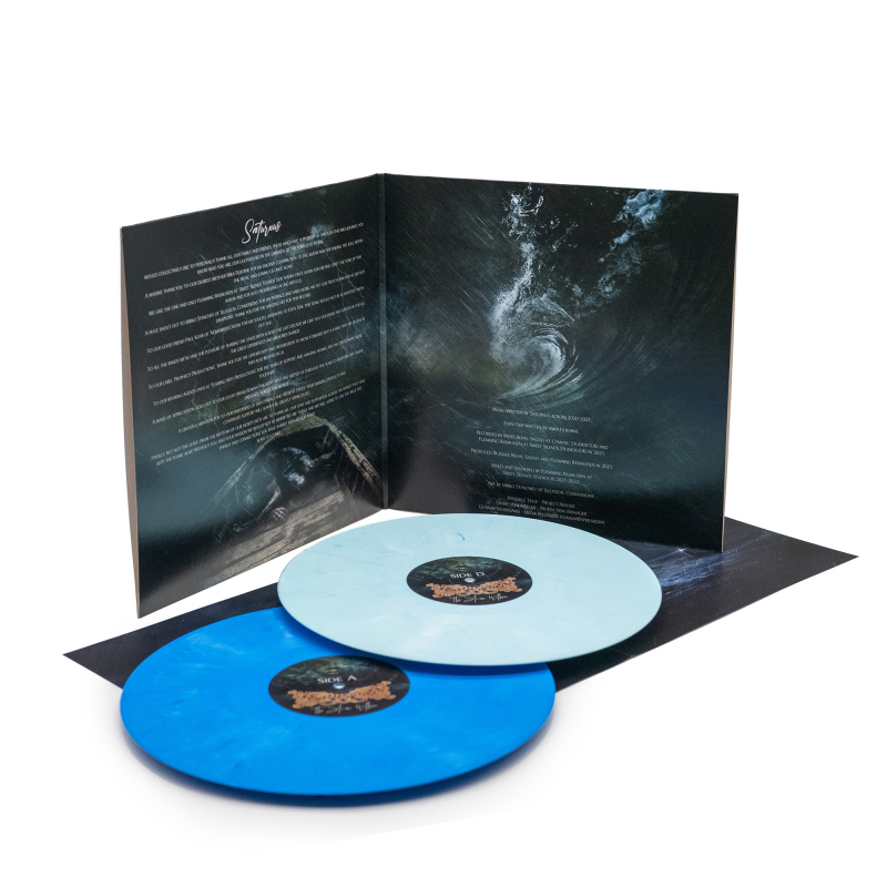 Saturnus - The Storm Within Vinyl 2-LP Gatefold  |  White/Blue Marble