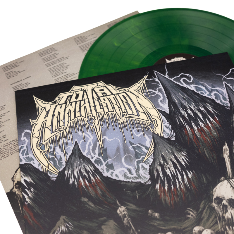 Total Annihilation - Mountains Of Madness Vinyl LP  |  Green/Yellow Marble